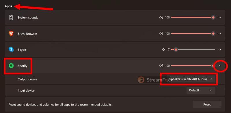 expand Spotify options | Spotify Can't Play This Right Now Error