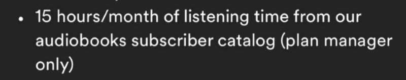 audiobooks | Spotify Family Plan