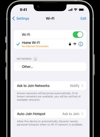 restart the router | Play Spotify with AirPods