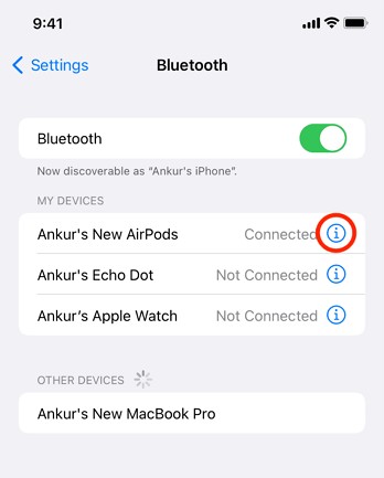 reset Bluetooth connection | Play Spotify with AirPods