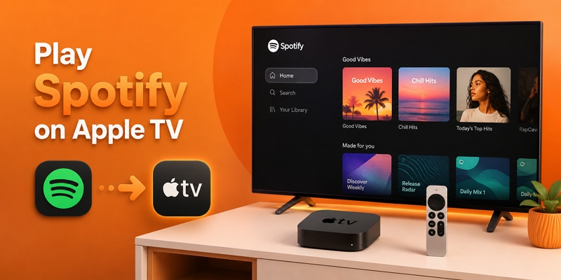 Play Spotify on Apple TV