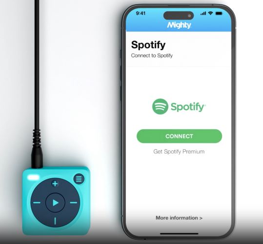 click Connect | Play Spotify on Mighty