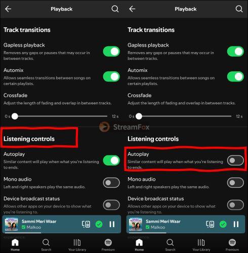 switch off Autoplay | Stop Spotify from Automatically Playing