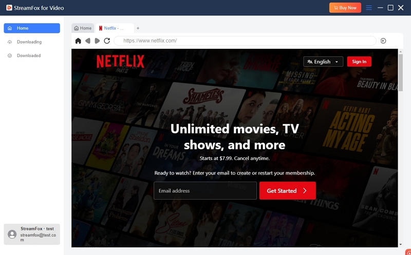netflix log in | streamfox for video user guide