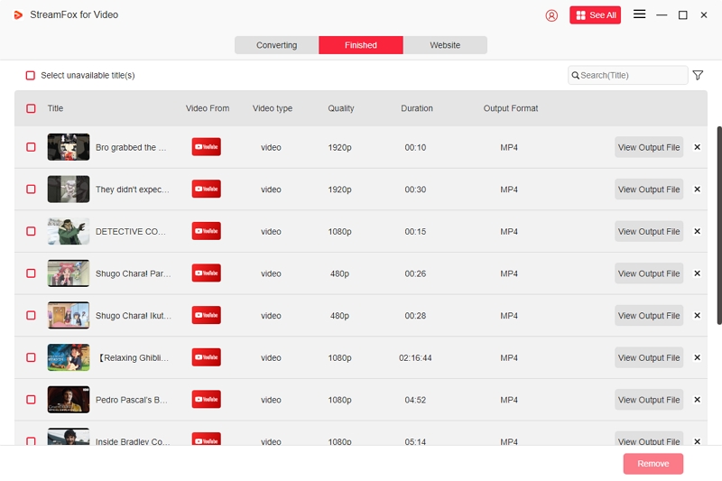View Output File | how to watch private YouTube videos