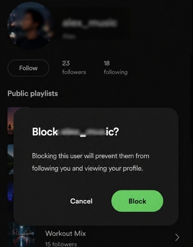 confirm with Block