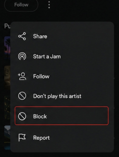 press three dot