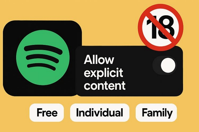 Explicit feature | Turn Off Explicit on Spotify
