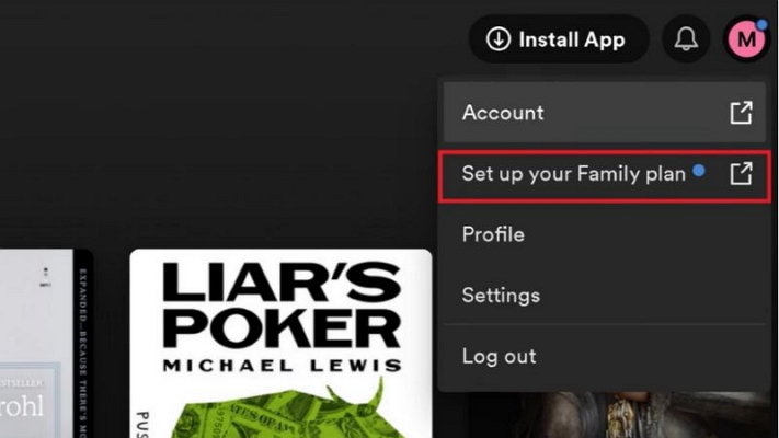 select Set up your Family plan | Turn Off Explicit on Spotify