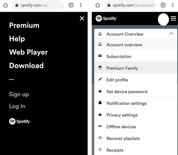 choose Premium Family | Turn Off Explicit on Spotify