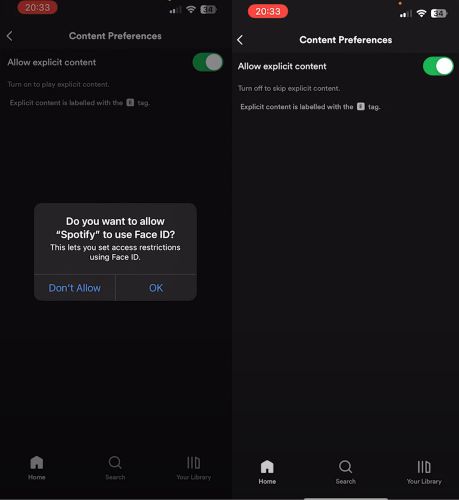 Allow explicit content off on | Turn Off Explicit on Spotify