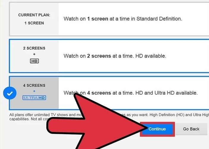 account settings | netflix plans india