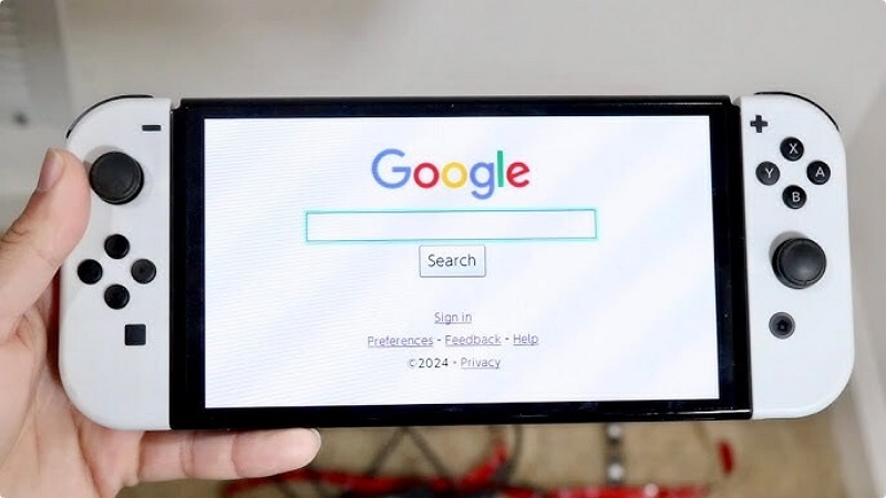 web browser on your Nintendo Switch | amazon prime video on nintendo switch