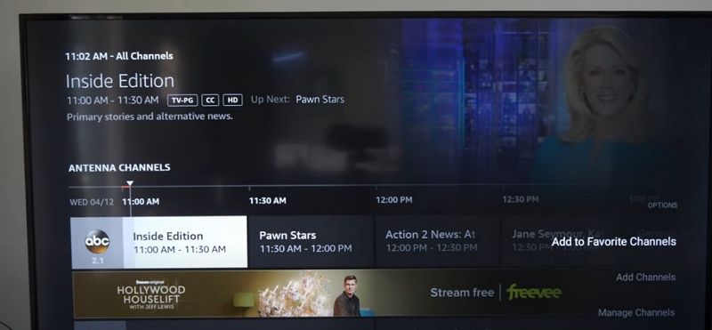 Add Channels | amazon prime live tv