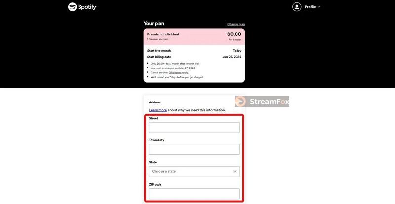 enter street address | You Can Only Use Spotify Abroad for 14 Days