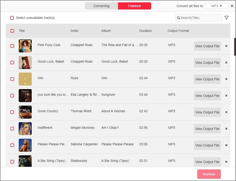 click View Output File | Spotify Family Plan