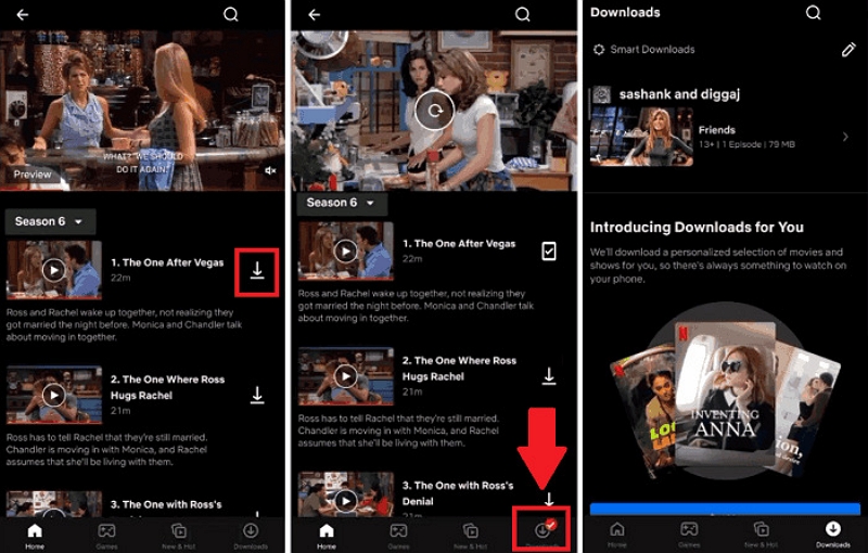 locate your content | can you convert Netflix movies to watch on airplane