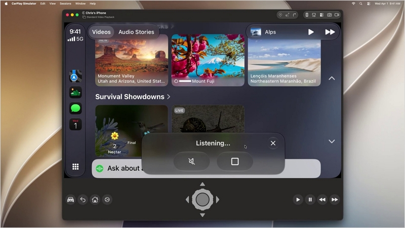 YouTube on AirPlay 